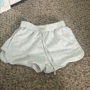 Women's Light Gray Shorts